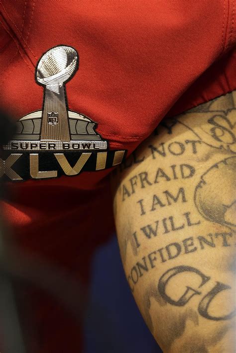 What Does Colin Kaepernick Chest Tattoo Say