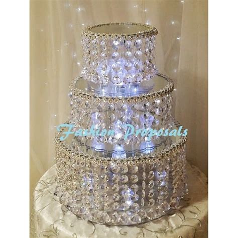 Wedding Crystal Cake Stand Tier Crystal Cake The Vase Cake Stand And