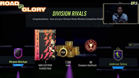 Fifa Rtg Ep Division Rivals Rewards Grind Youtube