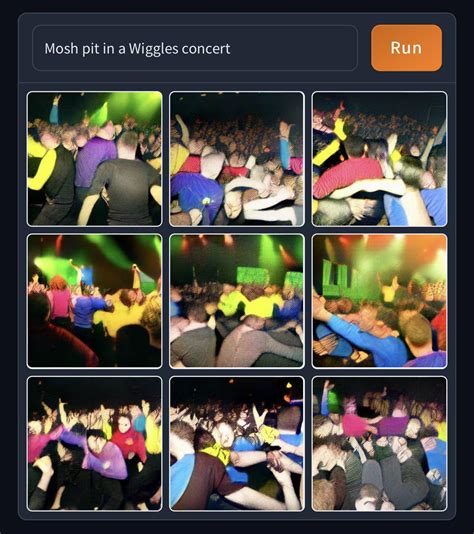 Mosh Pit In A Wiggles Concert Rweirddalle