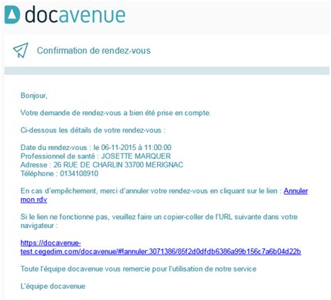 La Prise De RDV Par Le Patient Depuis Docavenue