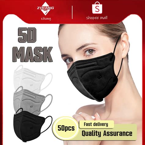 Zihang Pcs Kn Face Mask Layers Filter Shopee Philippines