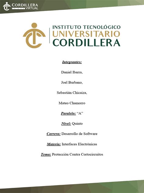 Documento Expo Pdf Fusible Eléctrico Ingenieria Eléctrica