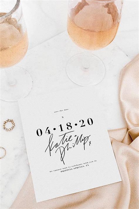 Save The Date Wording: Bridal Tips And Examples | Wedding Forward