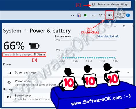 Estimated Time Of Remaining Battery Life In Windows System Tray