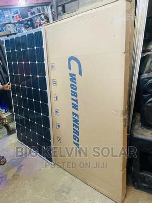 ORIGINAL 300w Solar Panel Mono Crystalline 36v In Ojo Solar Energy