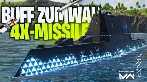 USS Zumwalt Kapal Siluman Buff Rudal 4X Auto Over Power Modern