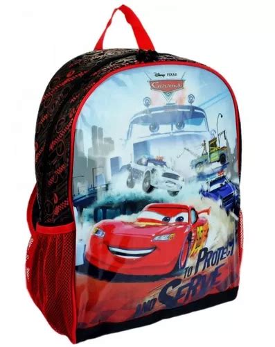 Mochila Escolar G Costas Carros Mcqueen Disney Dermiwil Mercadolivre