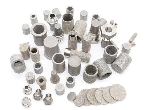 Sintered Metal Powder Filter Element Porous Metal Filters