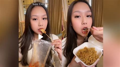 Sisca Kohl Mukbang Jajanan Kaki Lima Mie Instan Murah Bikin Susah