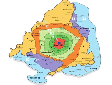 Cubo Asentar Pasto Mapa Zonas Madrid Ups Ponerse En Cuclillas Habla