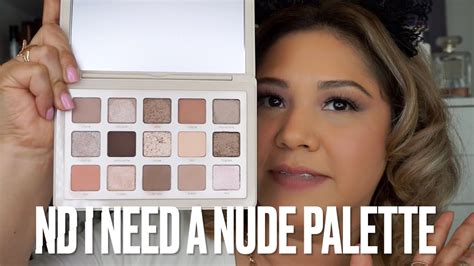 NATASHA DENONA I NEED A NUDE PALETTE REVIEW SWATCHES COMPARACIONES