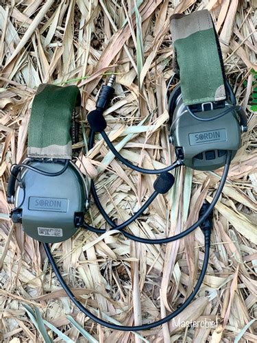 Sordin Supreme Mil Cc Tactical Communications Headset With Boom Mic