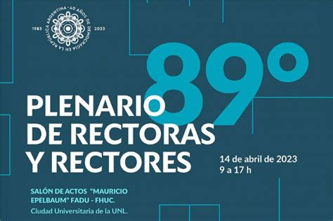 La UPE En El 89 Plenario De Rectores Y Rectoras Del CIN UPE