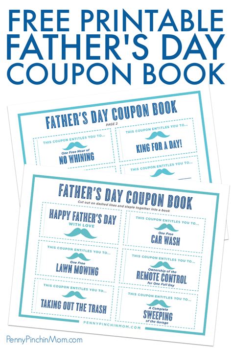 Free Printable Father S Day Coupons Edit Your Blank Coupons On A