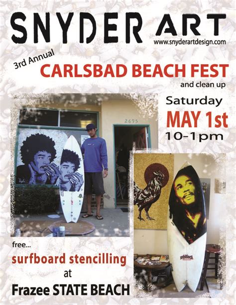 3rd Annual Carlsbad Beach Fest - Carlsbad Art and Culture at Carlsbad ...