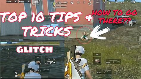 Top 10 Tips Tricks Glitches Of Pubg Lite Pubg Lite Game Tricks