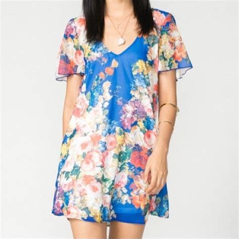 Show Me Your MuMu Dresses Rare Smym Kylie Mini Dress Royal Garden