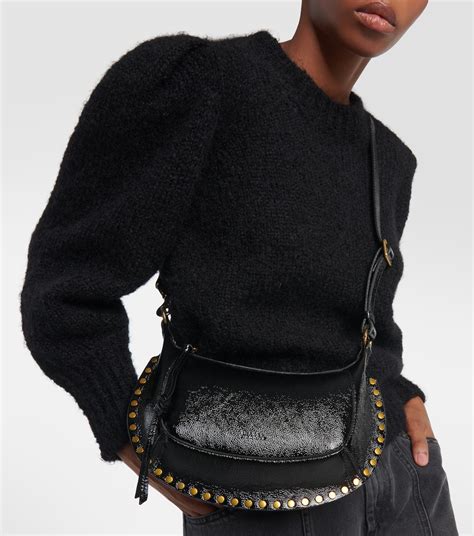 Sac Oskan Moon En Cuir En Noir Isabel Marant Mytheresa