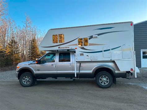 2010 Adventurer 810ws Truck Camper On 2014 Ford F350 Travel Trailers
