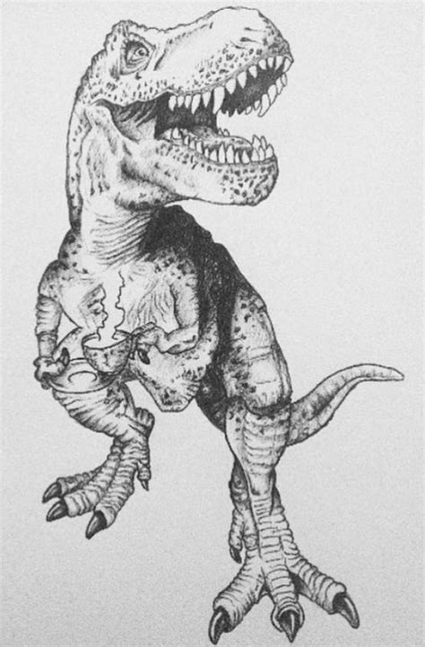 My Drawing Of A Tea Rex T Rex Dinosaur Tea Tea Drinker Drink Dino Teeth