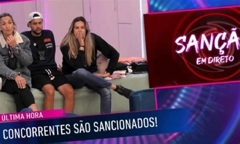 SANÇÃO Concorrentes do Big Brother castigados por desrespeitar regra