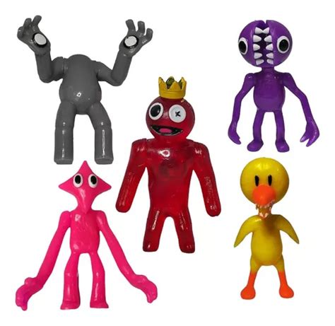 Kit Roblox Rainbow Friends Figura 5 Pcs Muñecos Juguete Envío gratis