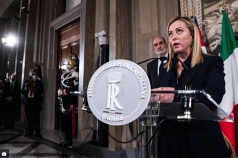 Far Right Leader Meloni Sworn In As Italy S First Female Premier