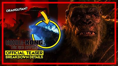 ORANGUTAN JADI DALANG PERANG BESAR TITANS GODZILLA X KONG THE NEW