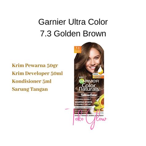 Jual Garnier Color Naturals Ultra Color Cat Rambut Garnier Golden