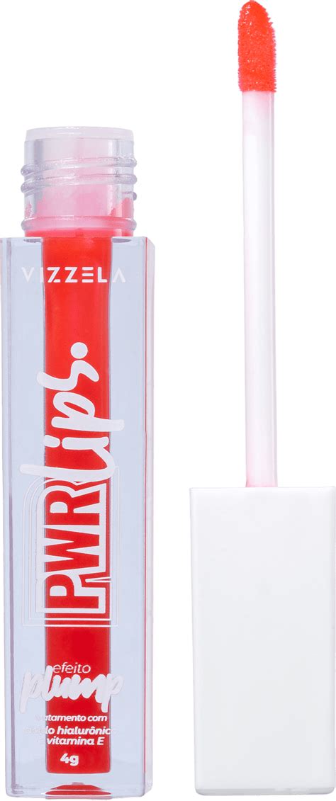 Gloss Vizzela Cosm Ticos Power Lips Beleza Na Web