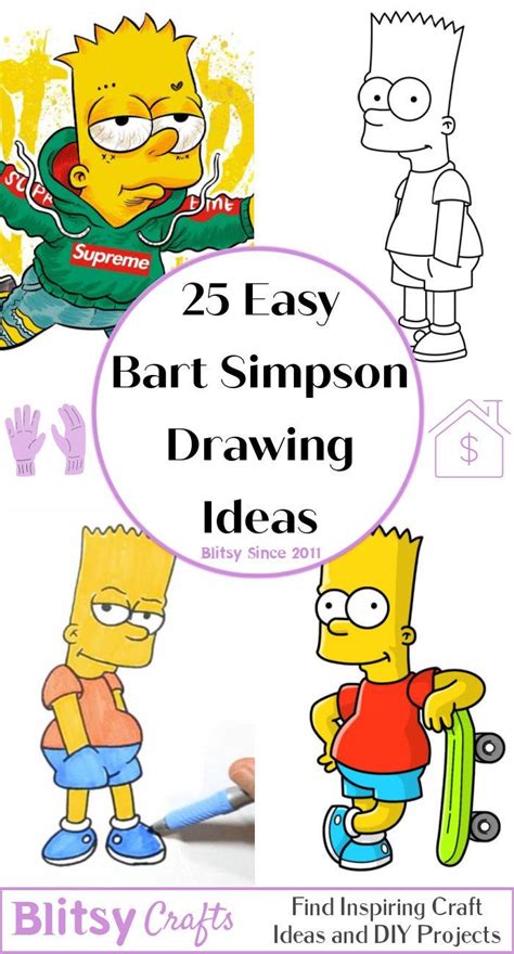 How To Draw Bart Simpson Face Step By Step