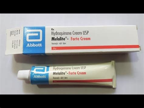 Melalite Forte Cream Hydroquinone Cream Melalite Forte Cream Uses