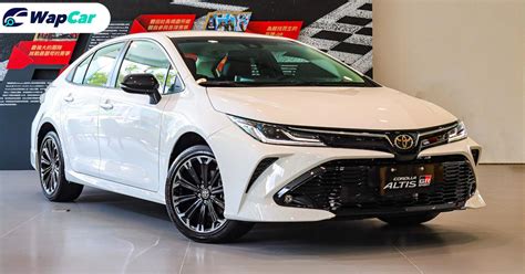 Toyota Corolla Altis Gr Sport Launched In Taiwan Improved