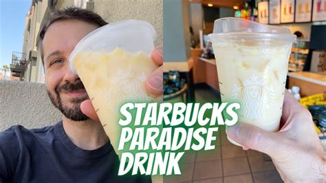 New Starbucks Paradise Drink The Perfect Summer Beverage Youtube