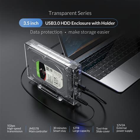 ORICO Transparante HDD Behuizing 3 5 SATA Naar USB Grandado