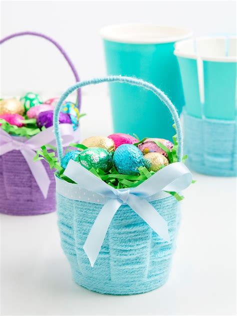 Mini Easter Basket Craft One Little Project