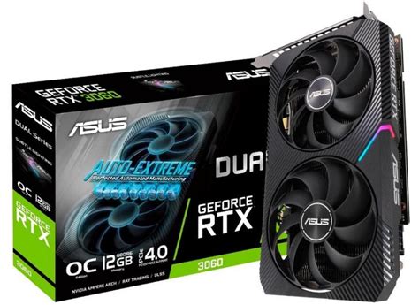 Placa De Video Nvidia Geforce Rtx 3060 Ti 12 Gb Gddr6 192 Bits Asus 90yv0gb2 M0na10 Em Promoção