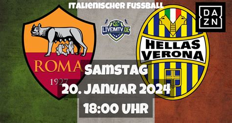 As Rom Hellas Verona Fu Ball Italienischer Fussball Live Am