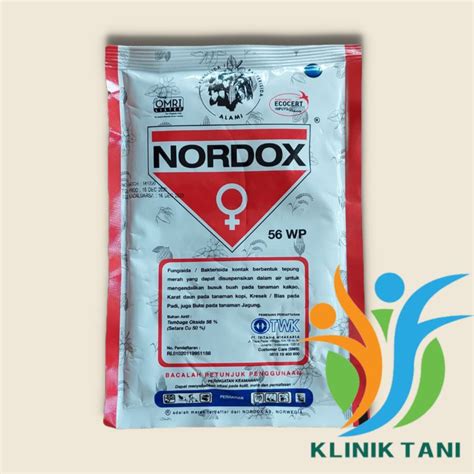 Jual Fungisida Nordox 56 WP 100 Gr Fungisida Bakterisida Alami