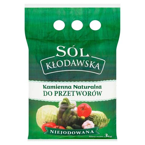 K Odawska S L Kamienna Naturalna Do Przetwor W Niejodowana Kg