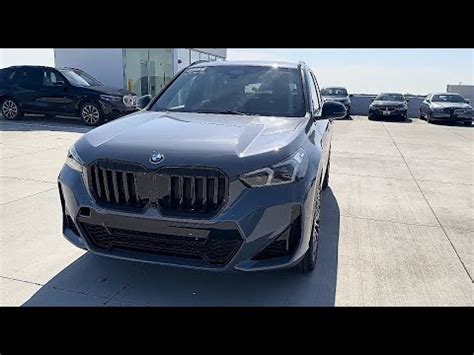 2023 BMW X1 Storm Bay Metallic With M Sport Package And Shadowline