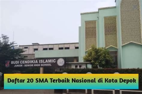 Sma Negeri Dan Swasta Di Depok Berhasil Masuk Besar Sekolah