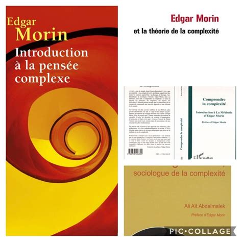 Introduction à la pensée complexe Edgar MORIN Bientôt 100 ans