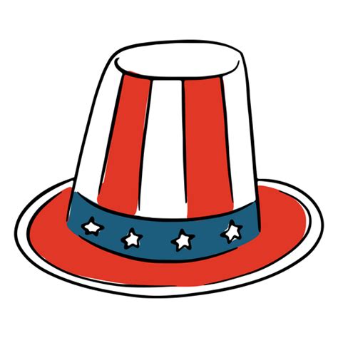 Patriotic American Hat Png And Svg Design For T Shirts