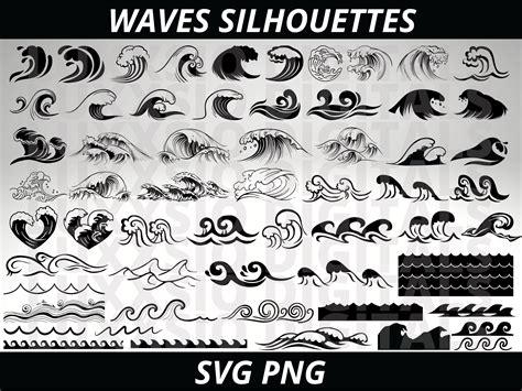 Wave Svg Ocean Svg Waves Svg Ocean Waves Svg Wave Png Etsy Uk