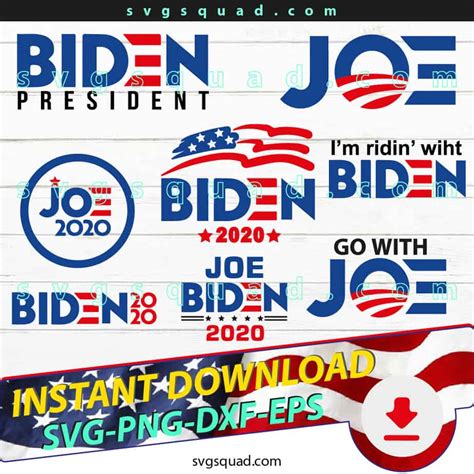 Joe Biden 2020 - Logo Bundle SVG PNG, Biden Obama SVG | SvgSquad