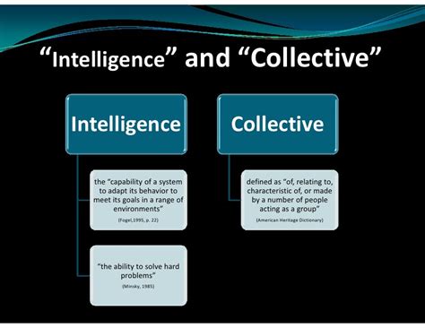 Collective Intelligence