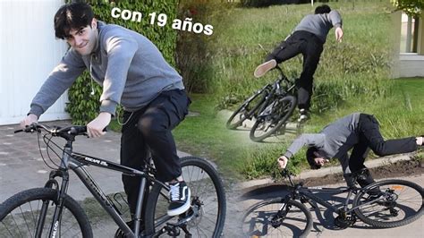 Aprendo A Andar En Bicicleta Youtube