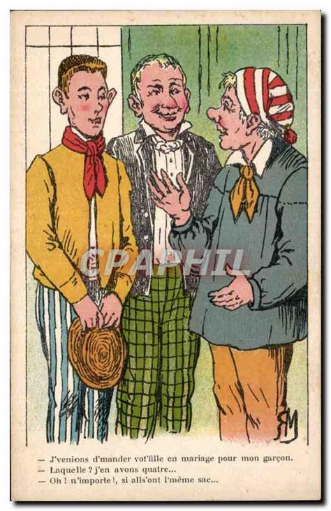 Carte Postale Ancienne Fantaisie Illustrateur J Venions De Mander Vot